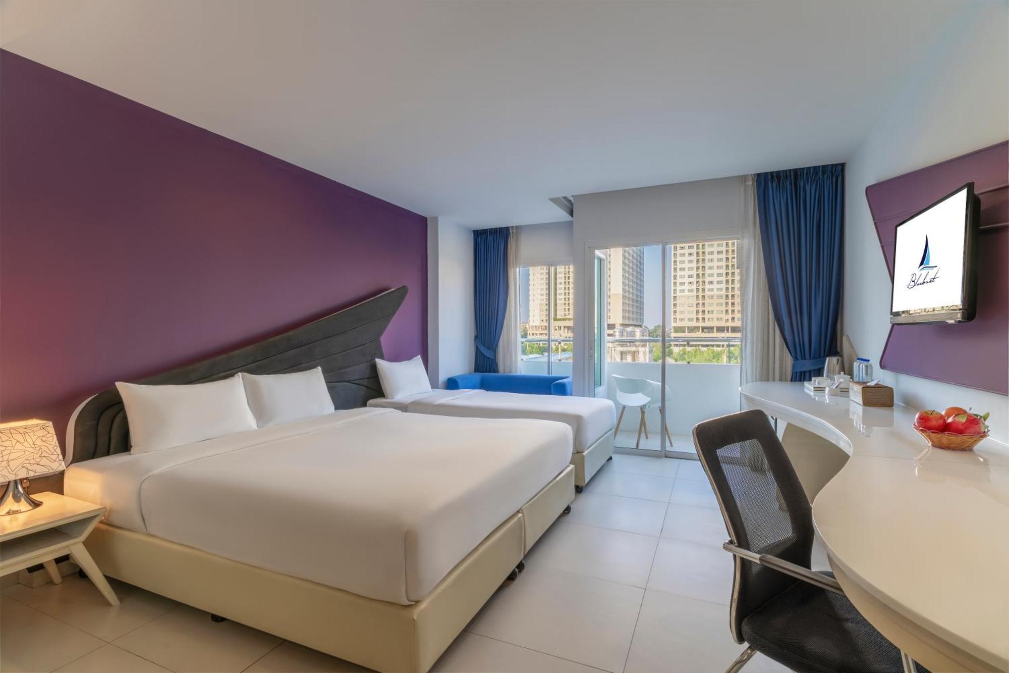 Blue Boat Design Hotel Pattaya Buitenkant foto