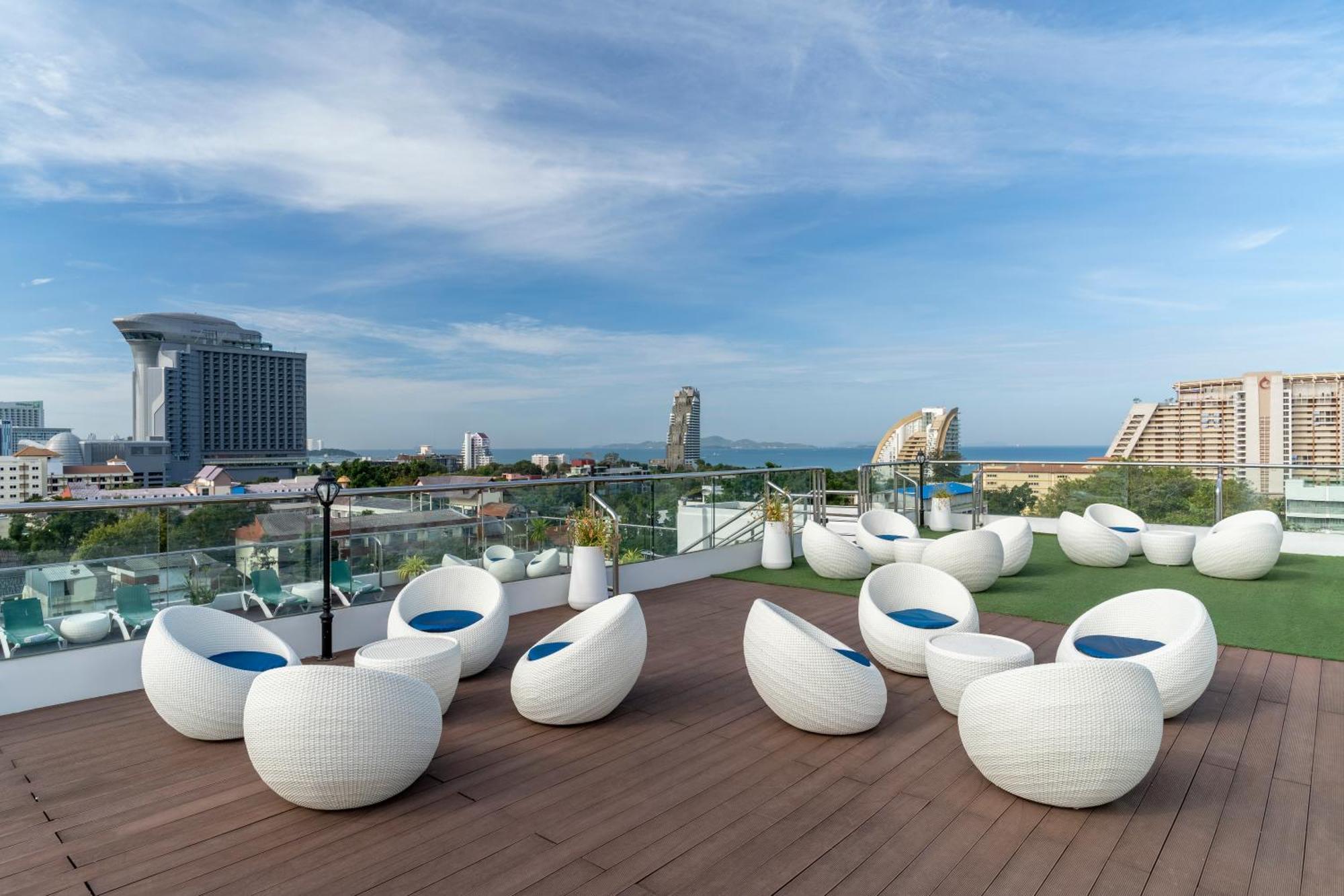 Blue Boat Design Hotel Pattaya Buitenkant foto